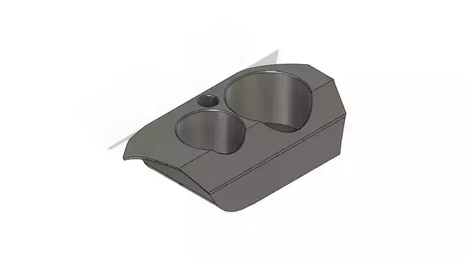 Skoda Octavia mk1 Cup and Beverage holder 3D print model