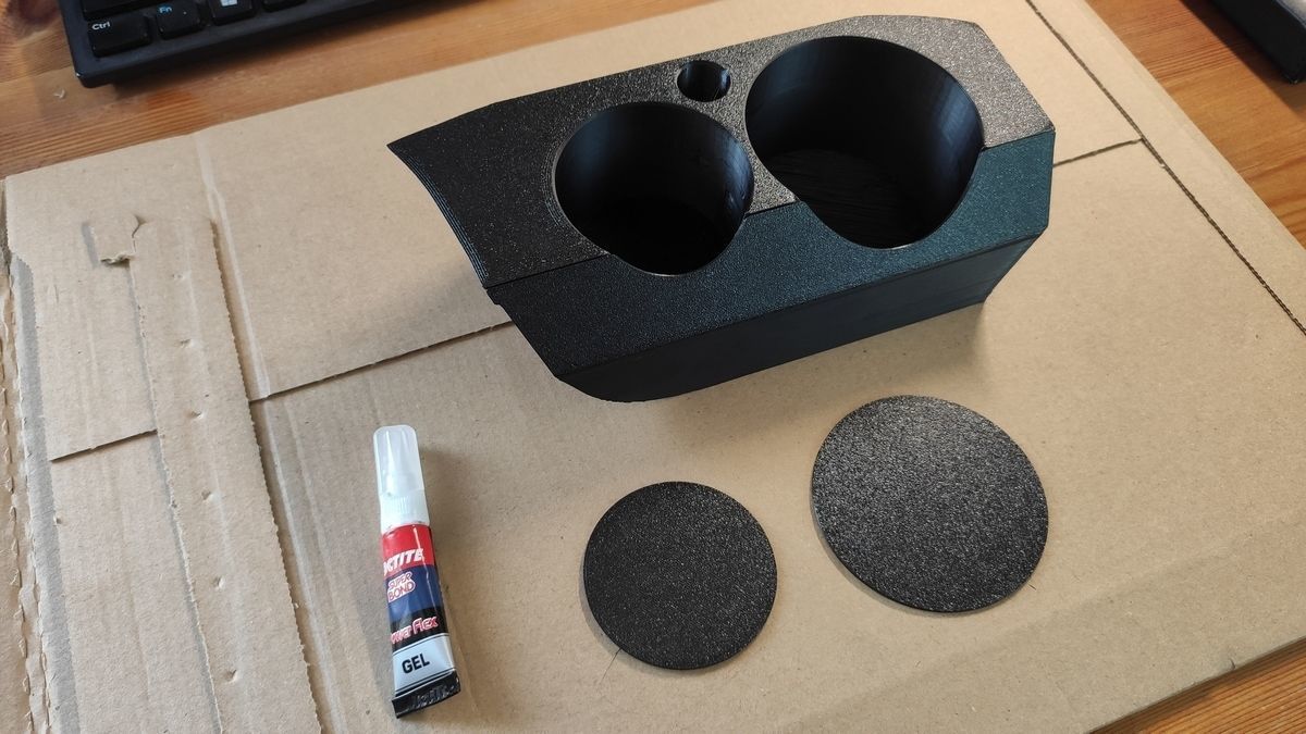 Skoda Octavia mk1 Cup and Beverage holder 3D print model_12