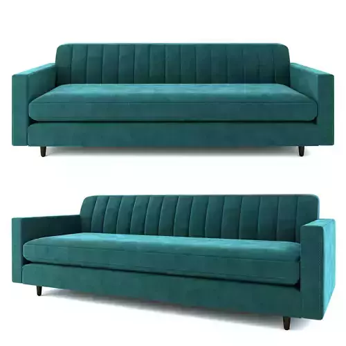 Primavera Sofa Green 3D model