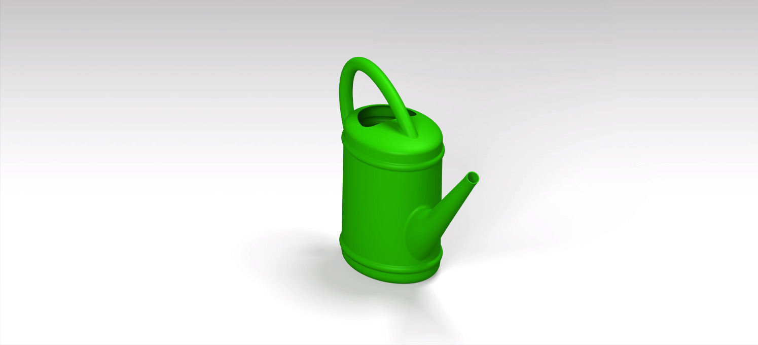 Watering can 3D model_1