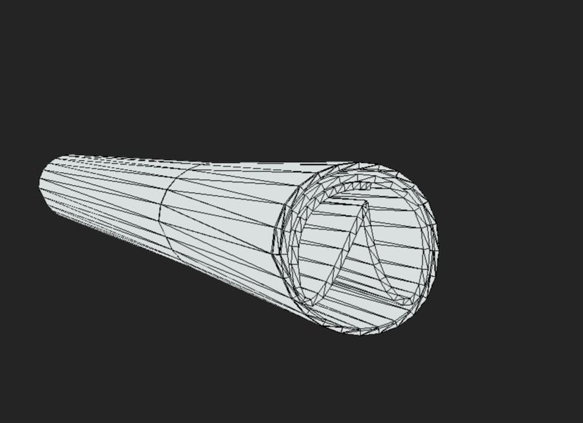 Cannabis Weed Joint 2 Low-poly 3D model_4