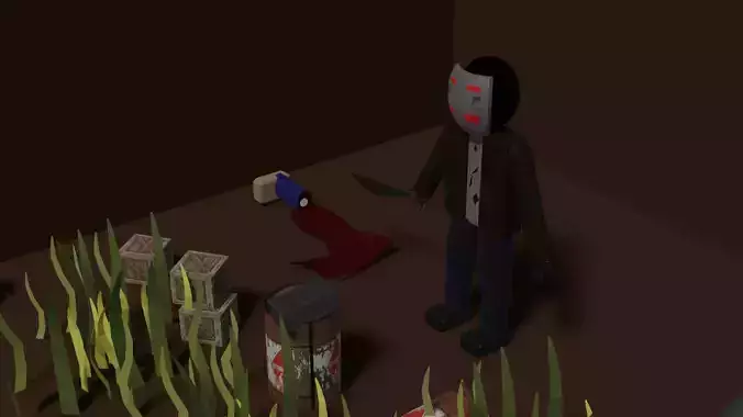 13th Friday Low Poly Asset Pack