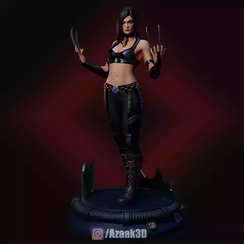 X23 - Statue Figure 3D print model