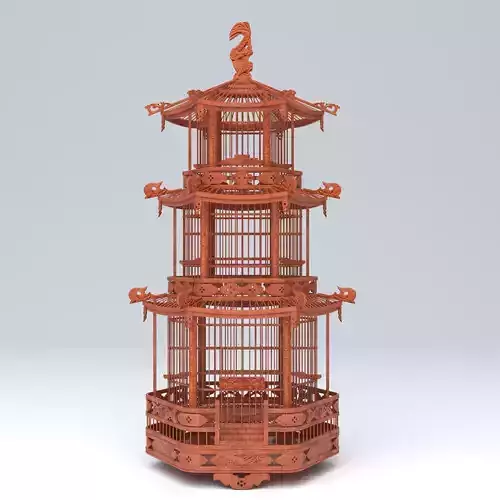 CHINESE BIRD CAGE 01