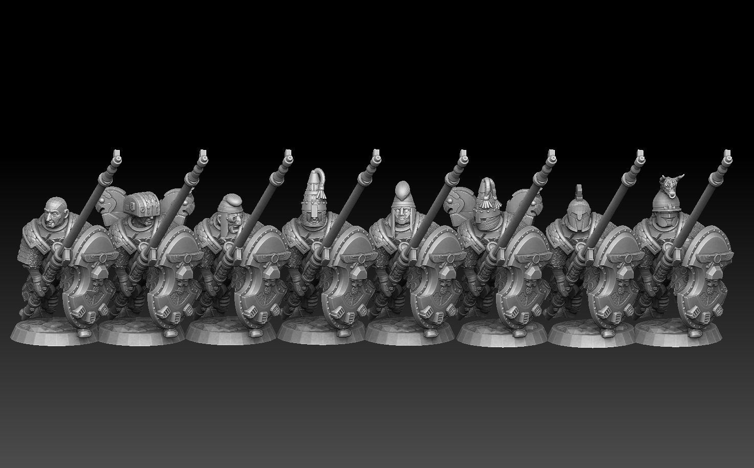 Space Persian Immortals Megapack 3D print model_8