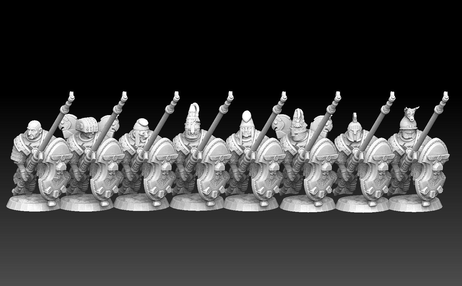 Space Persian Immortals Megapack 3D print model_10