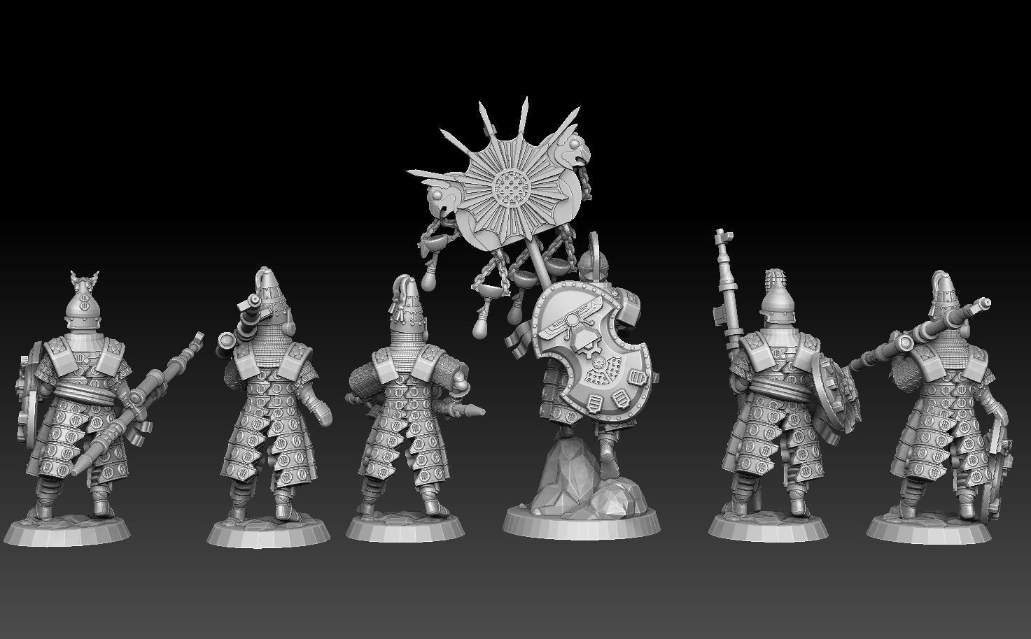 Space Persian Immortals Megapack 3D print model_7