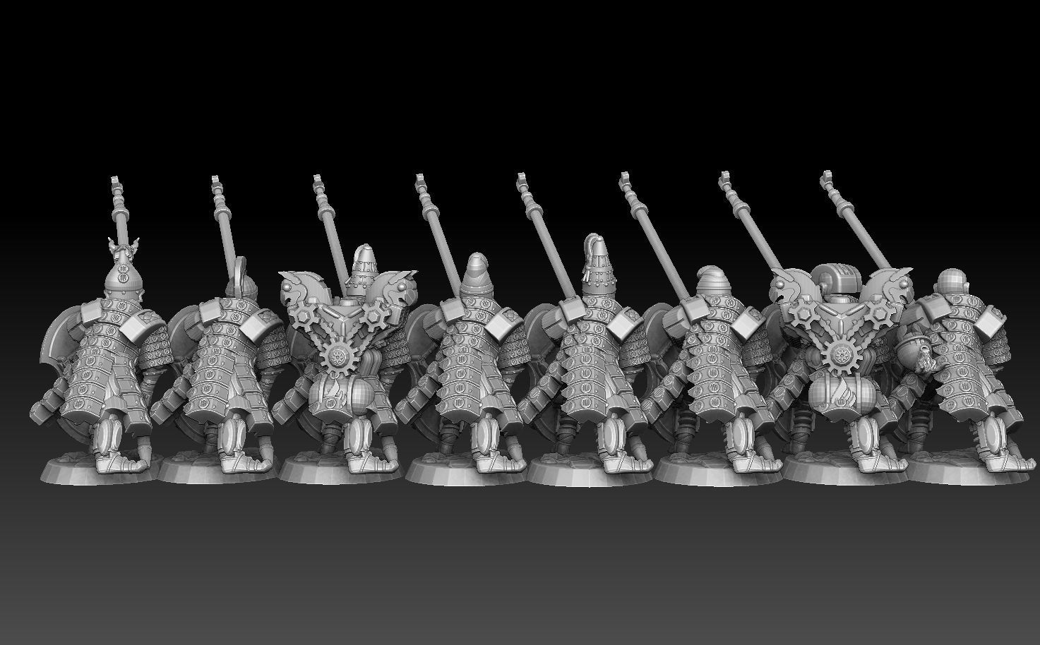 Space Persian Immortals Megapack 3D print model_14