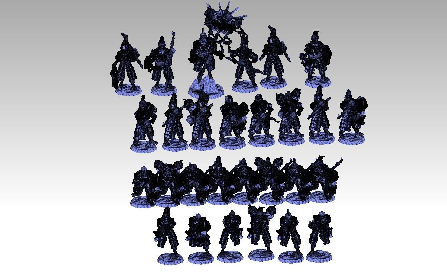 Space Persian Immortals Megapack 3D print model_25