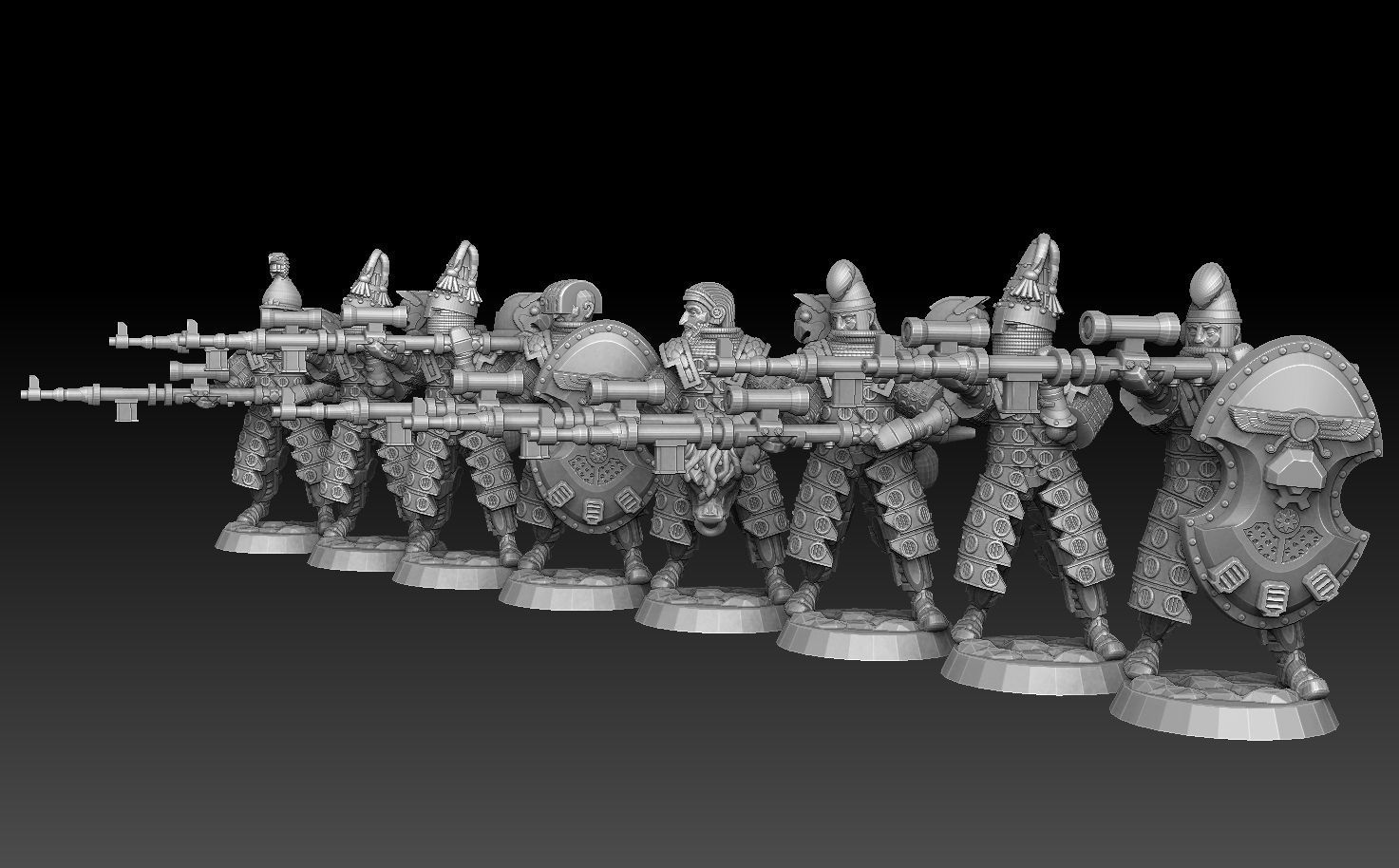 Space Persian Immortals Megapack 3D print model_11