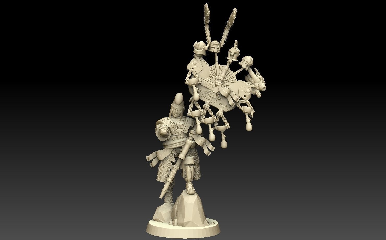 Space Persian Immortals Megapack 3D print model_5
