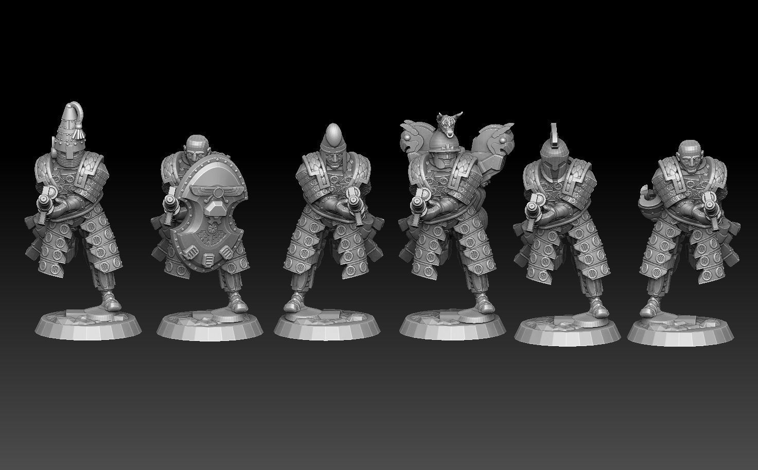 Space Persian Immortals Megapack 3D print model_12