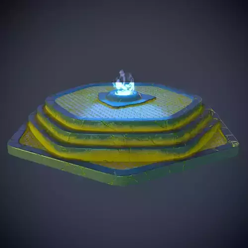 Stylize Props Design Sacrificial Altar  Game ready Prop Design