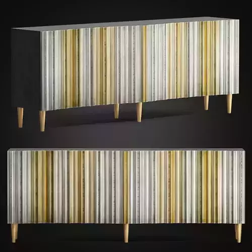 Melange Apollo Credenza 3D model