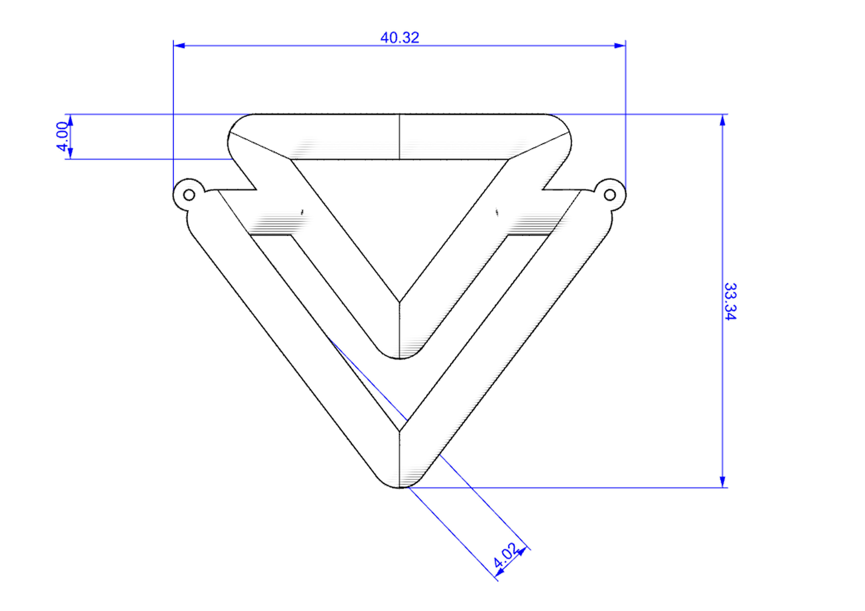 Girly pendant 3D print model_7