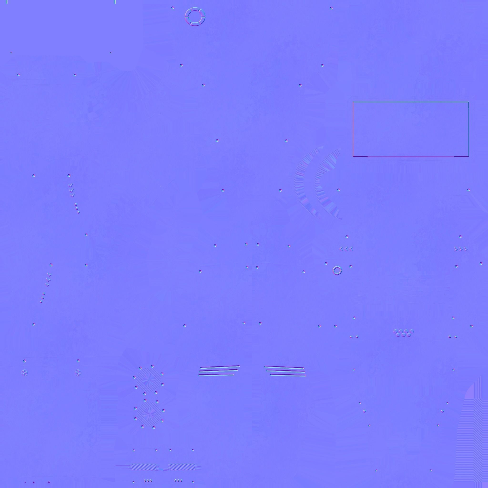 SciFi Backpack 01 Military - Character Fashion Design Low-poly 3D model_20