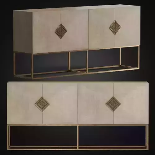 Miramar Carmel Sierra Buffet 3D model