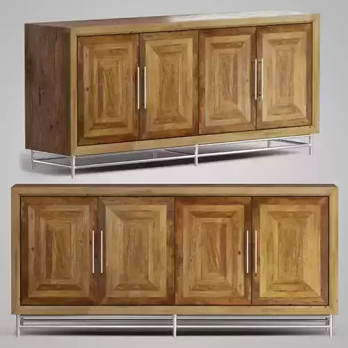 LUsine Console Table 3D model