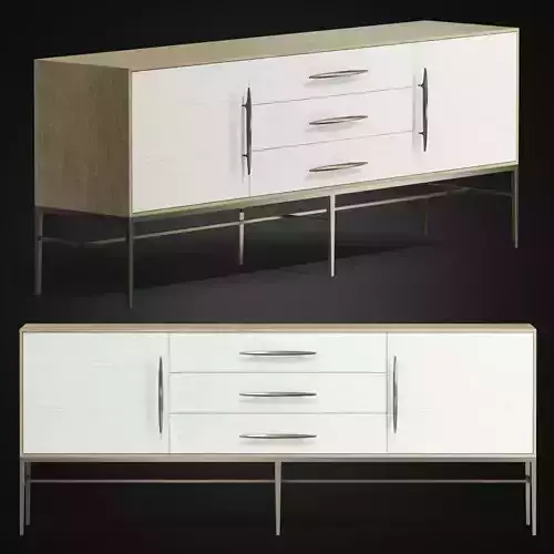 Entertainment Cascade Entertainment Console 3D model