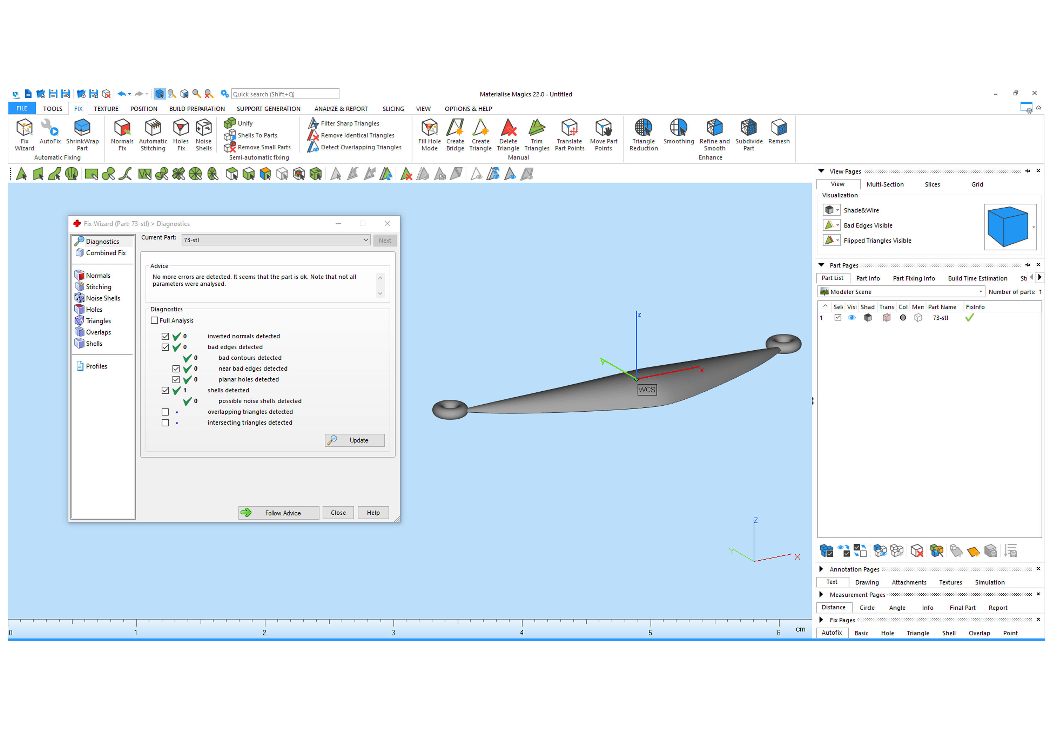 Simple necklace 3D print model_7