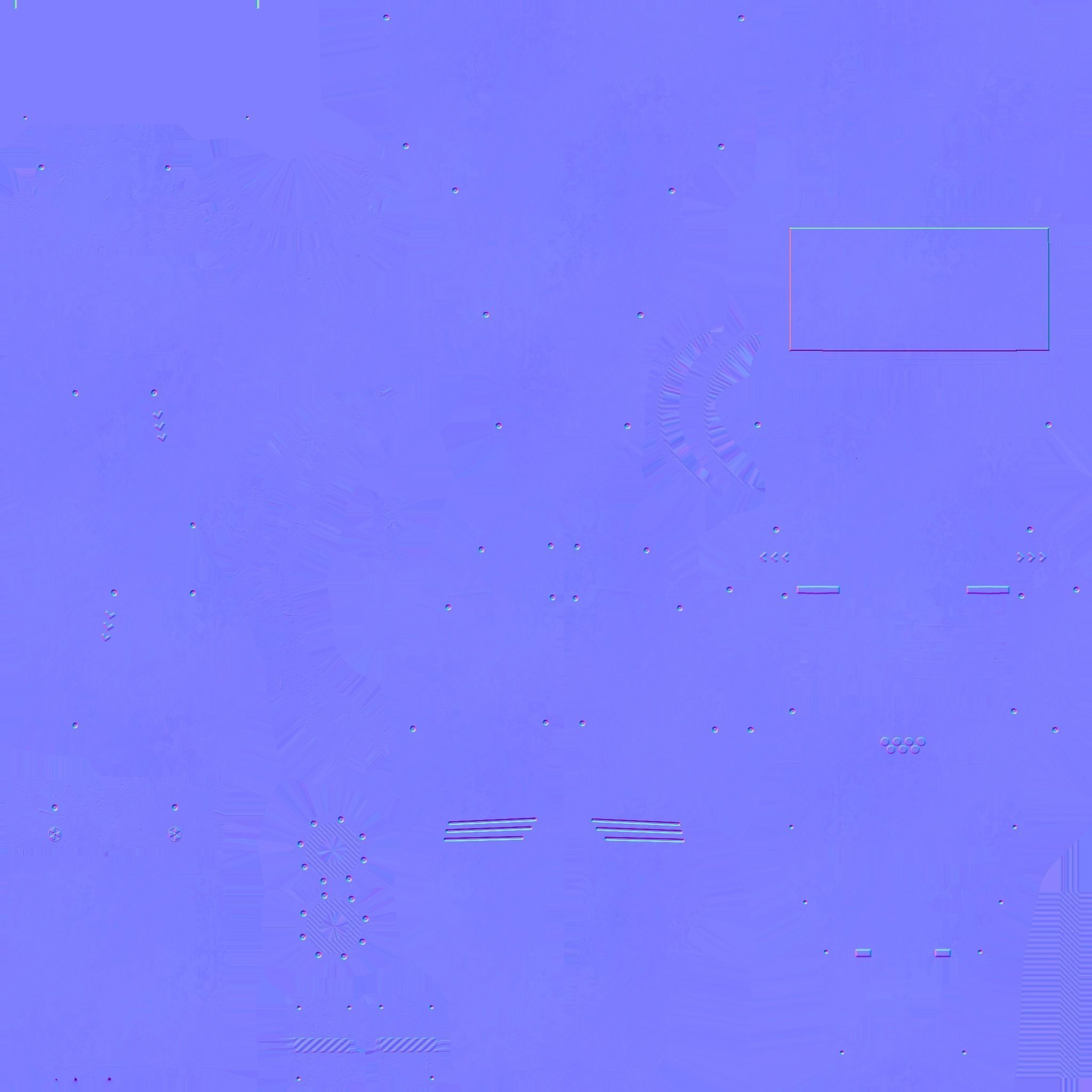 SciFi Backpack 05 Orange - Character Fashion Design Low-poly 3D model_19