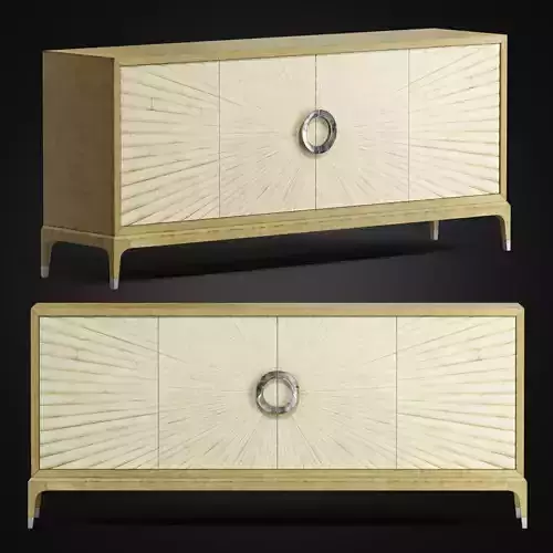 Novella Coastside Entertainment Console 3D model