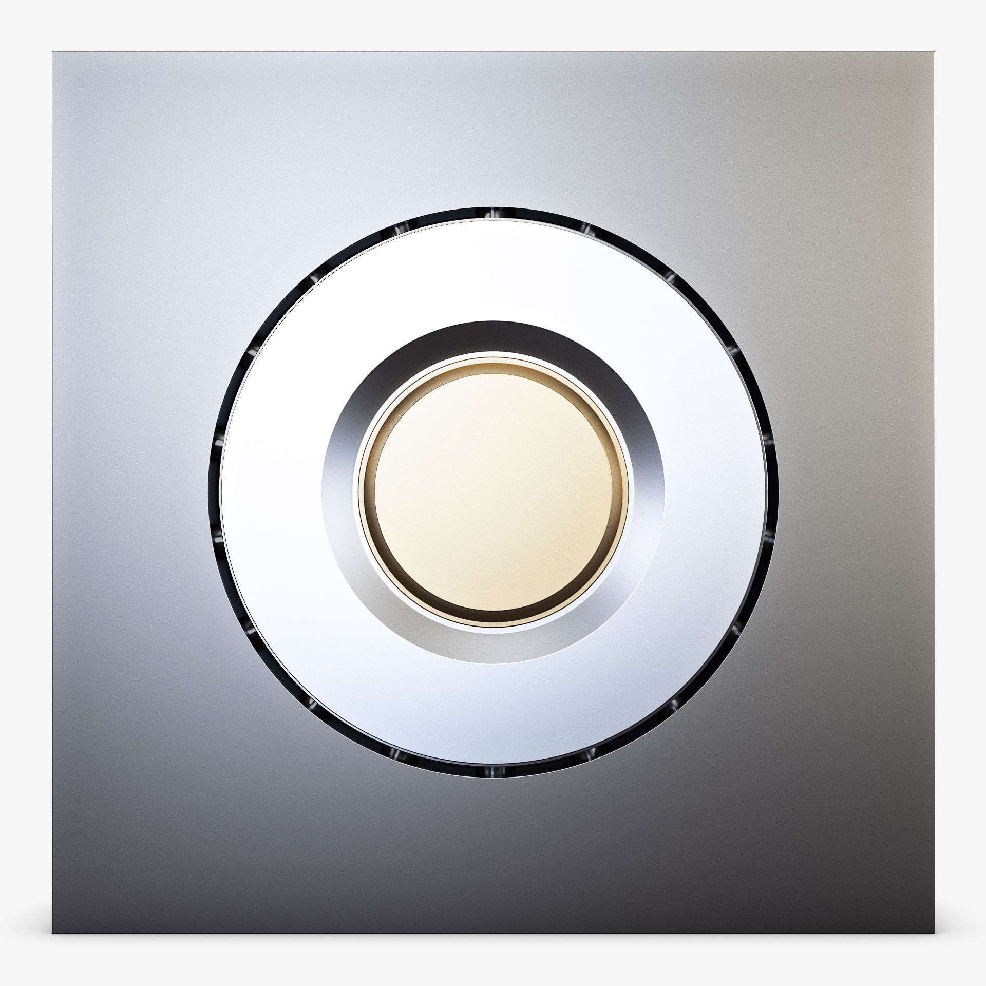 Bank Vault Door v 4 3D model_5