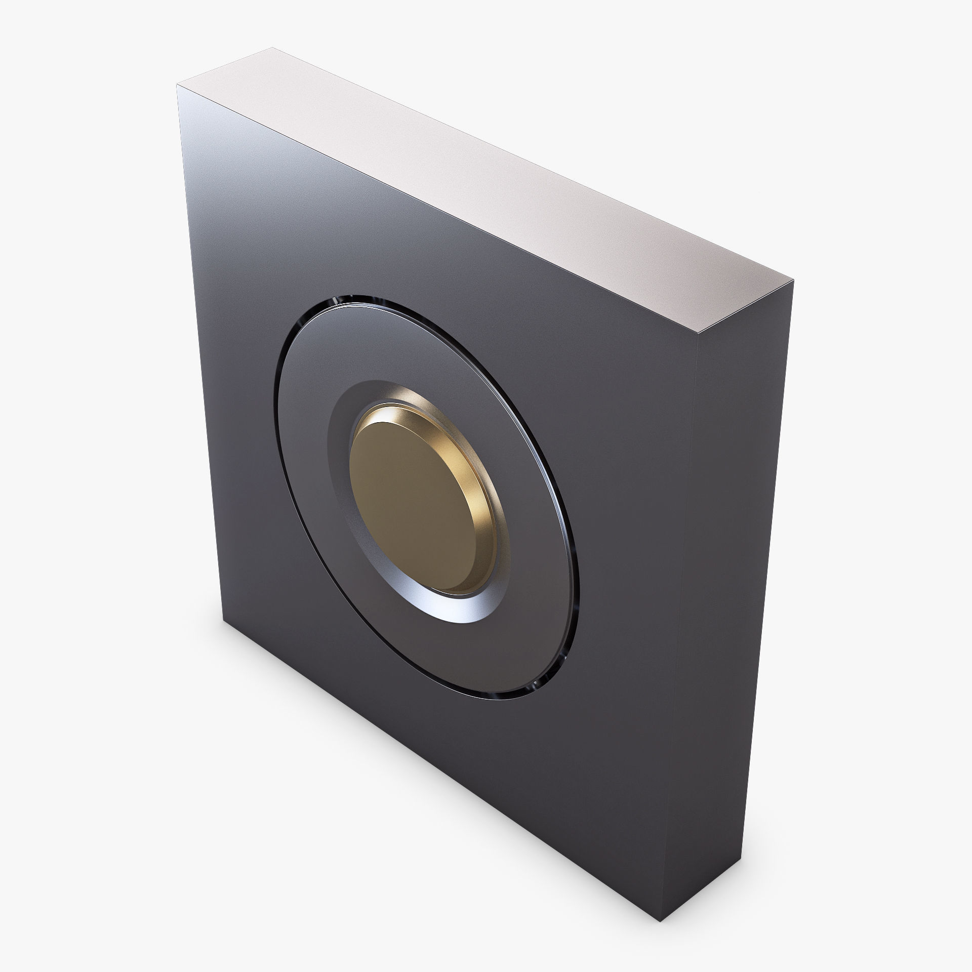 Bank Vault Door v 4 3D model_9