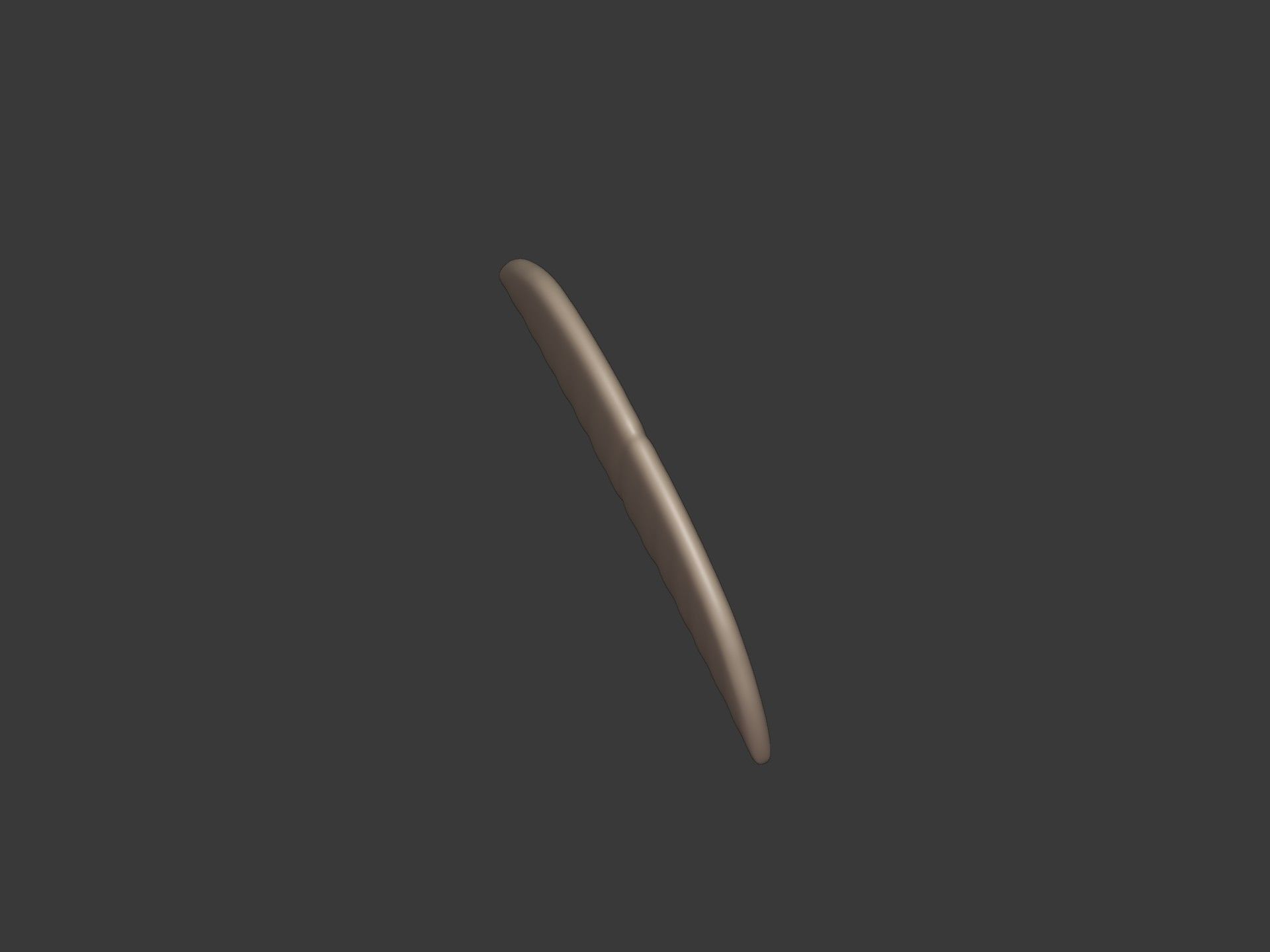 Cartoon Mustaches Pack Low-poly 3D model_25