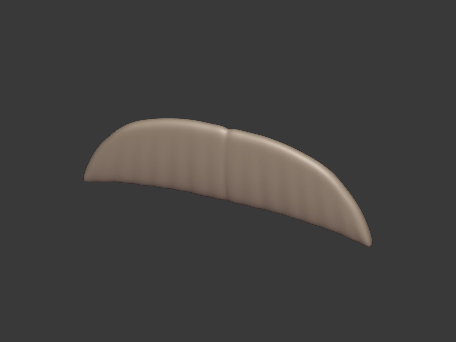 Cartoon Mustaches Pack Low-poly 3D model_23