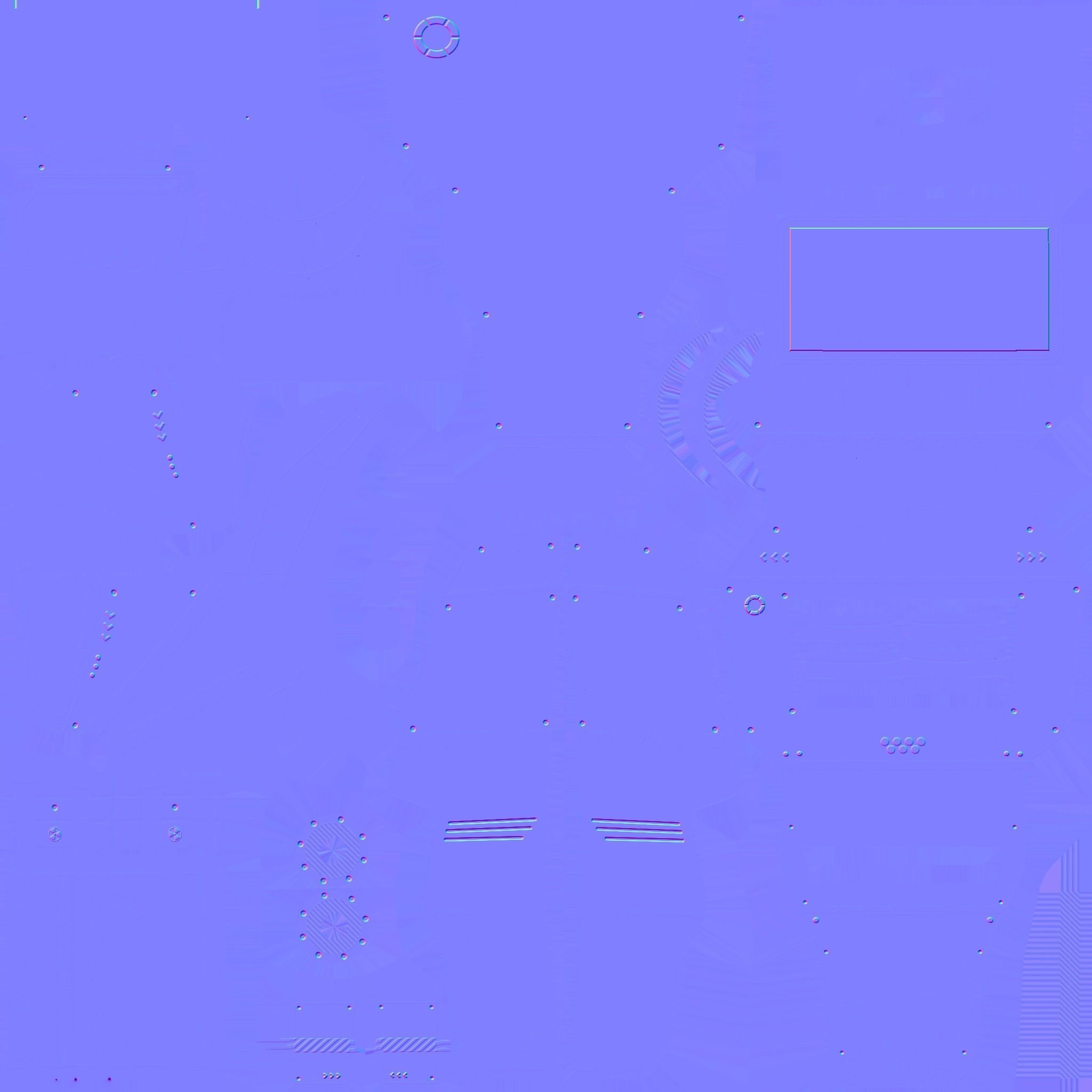 SciFi Backpack 07 Military Camo - Character Fashion Design Low-poly 3D model_19