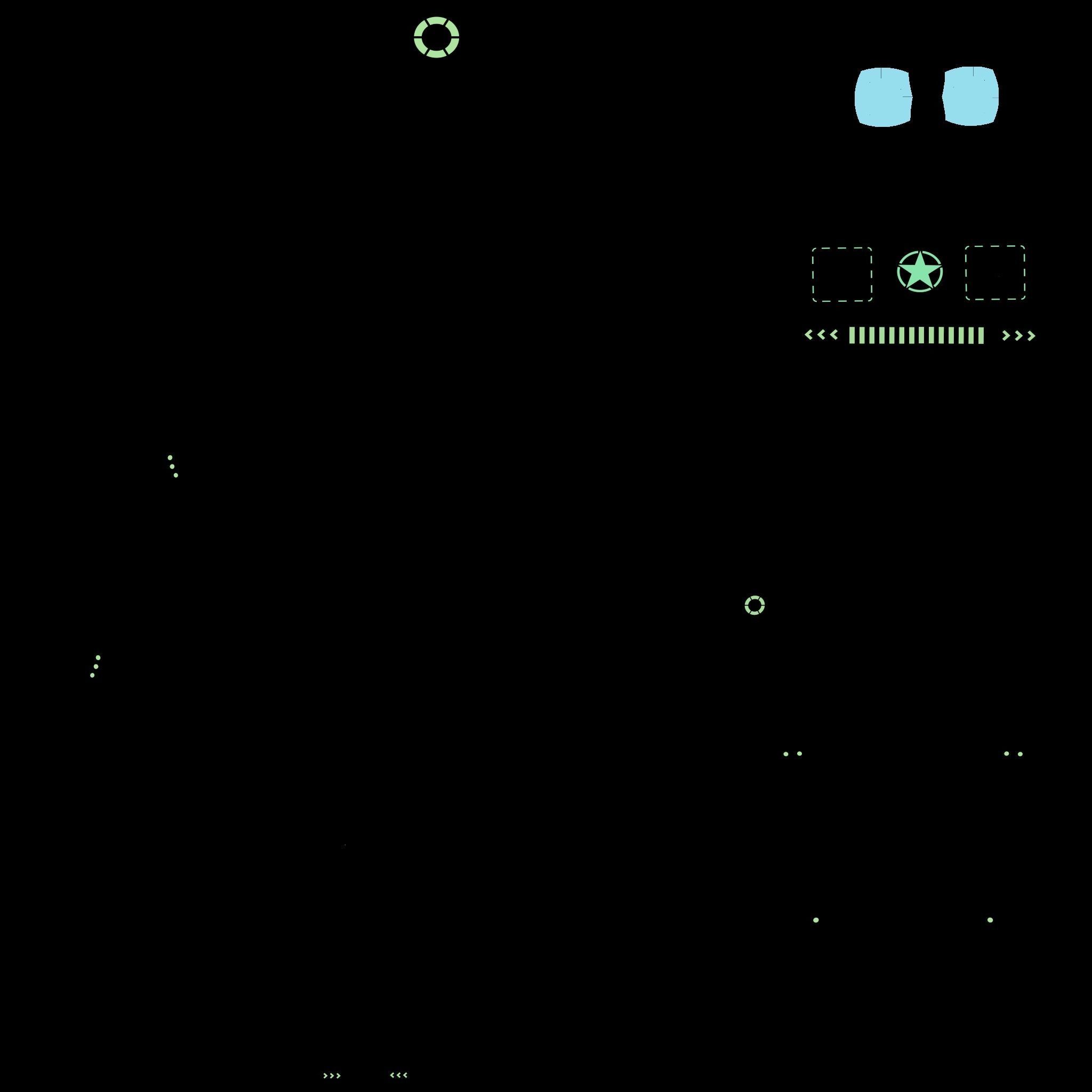 SciFi Backpack 07 Military Camo - Character Fashion Design Low-poly 3D model_16