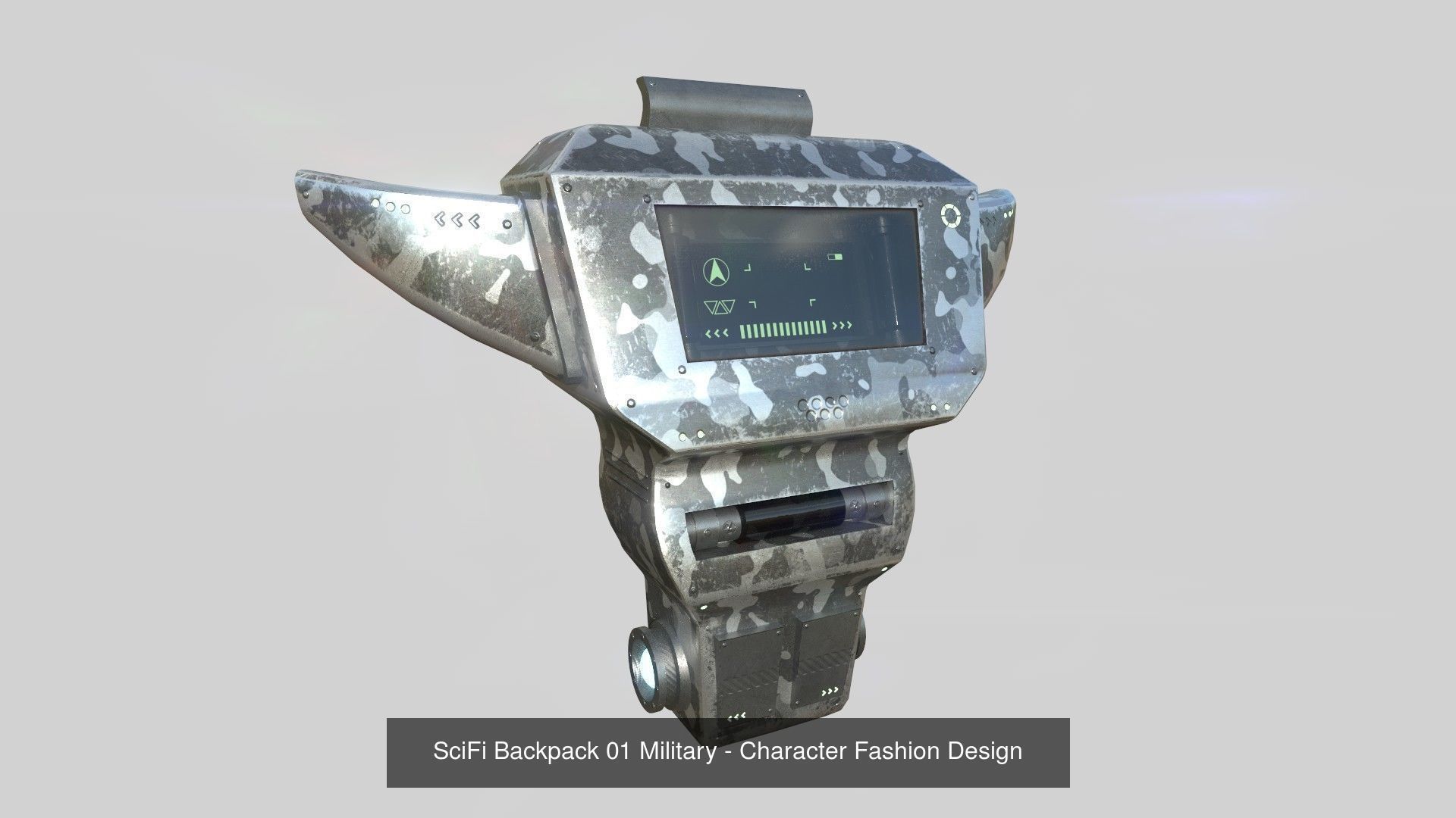 08 SciFi Backpack Collection - Character Fashion Design _1