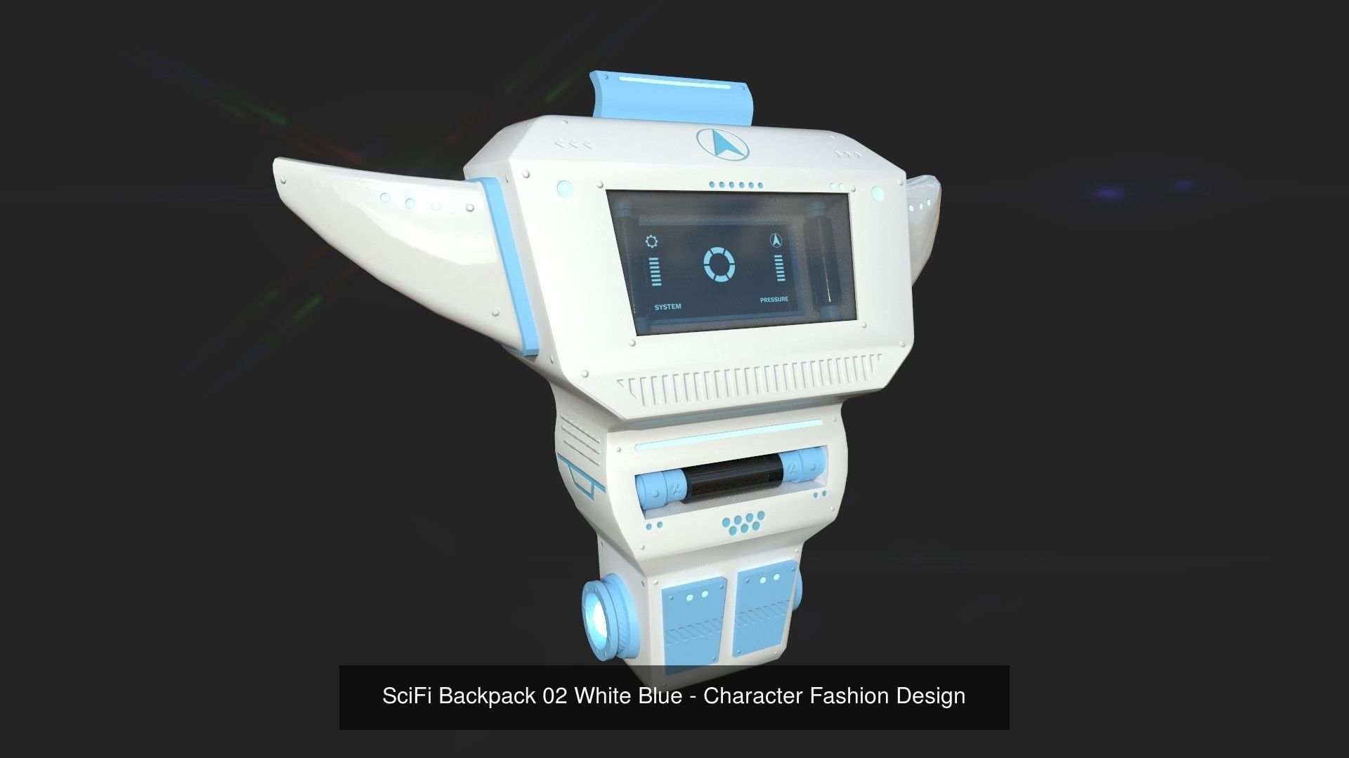 08 SciFi Backpack Collection - Character Fashion Design _2