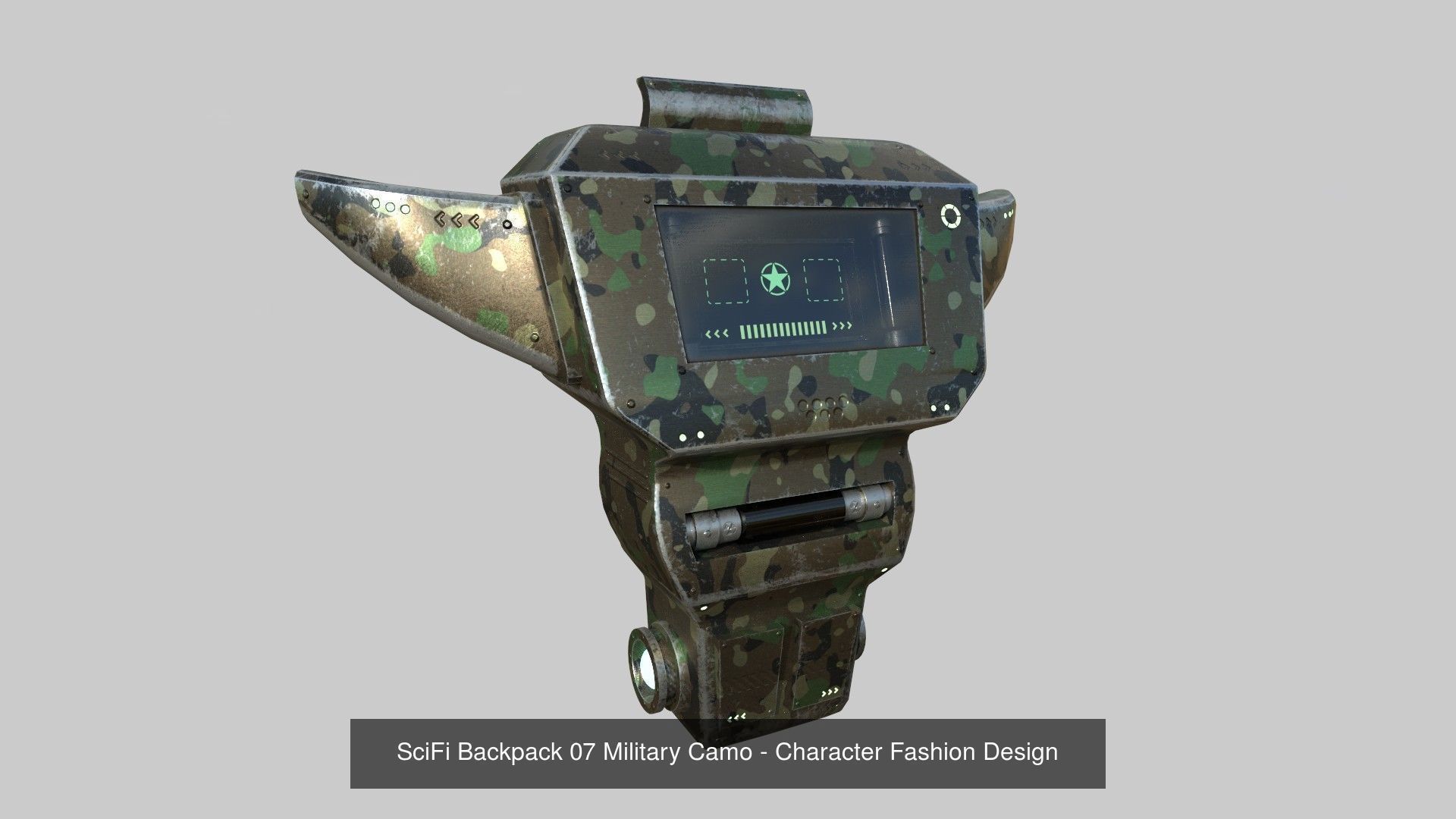 08 SciFi Backpack Collection - Character Fashion Design _7