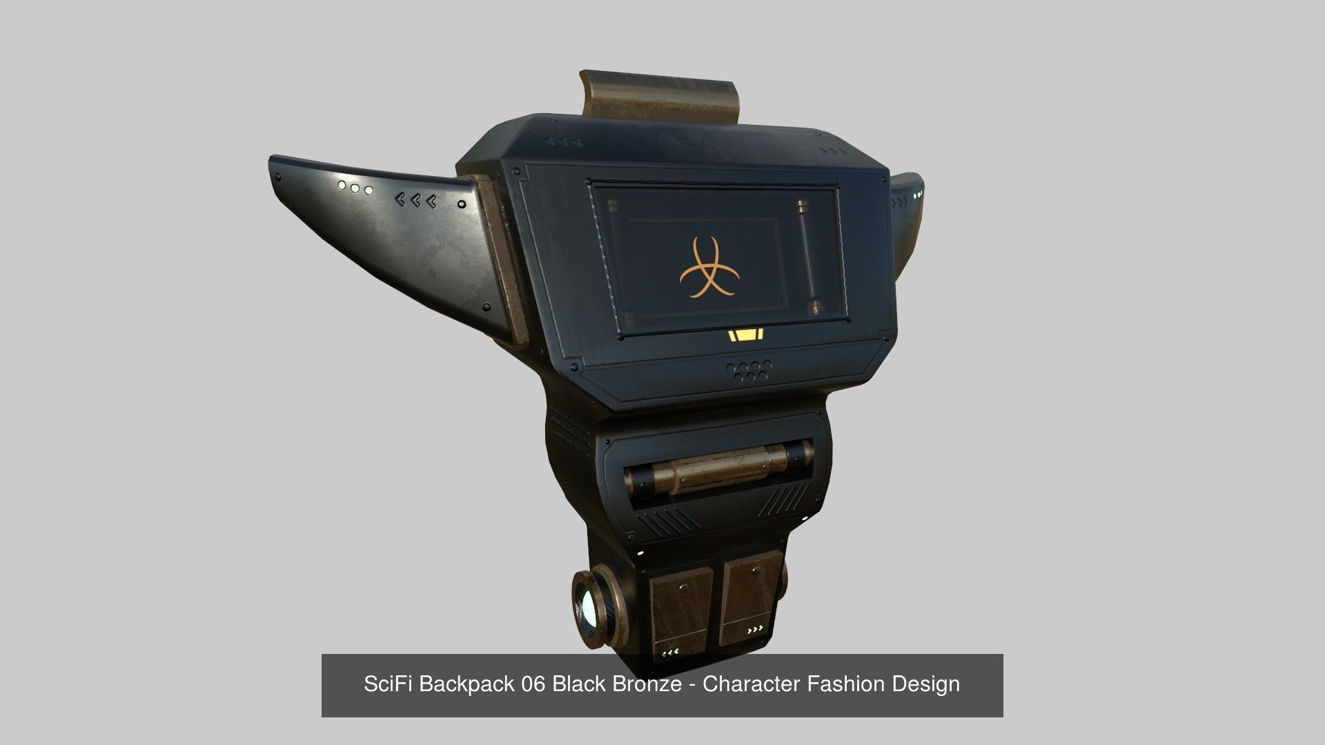 08 SciFi Backpack Collection - Character Fashion Design _6