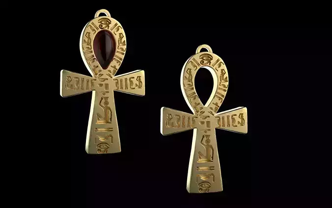 Cross Ankh  3D print model