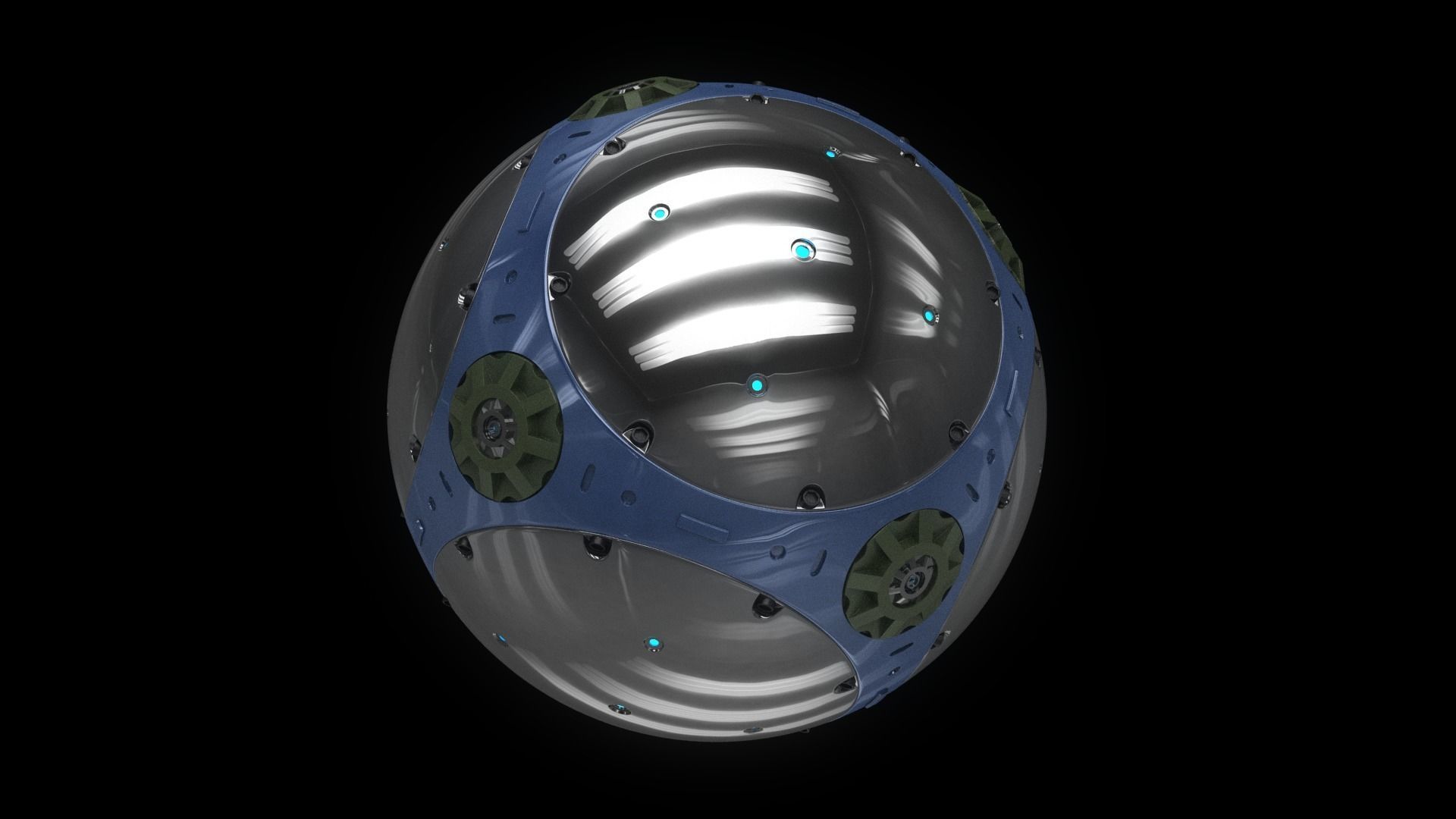 Energy Ball 3D model_4