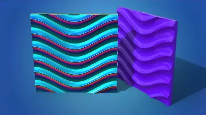 Wall Panels 3D model