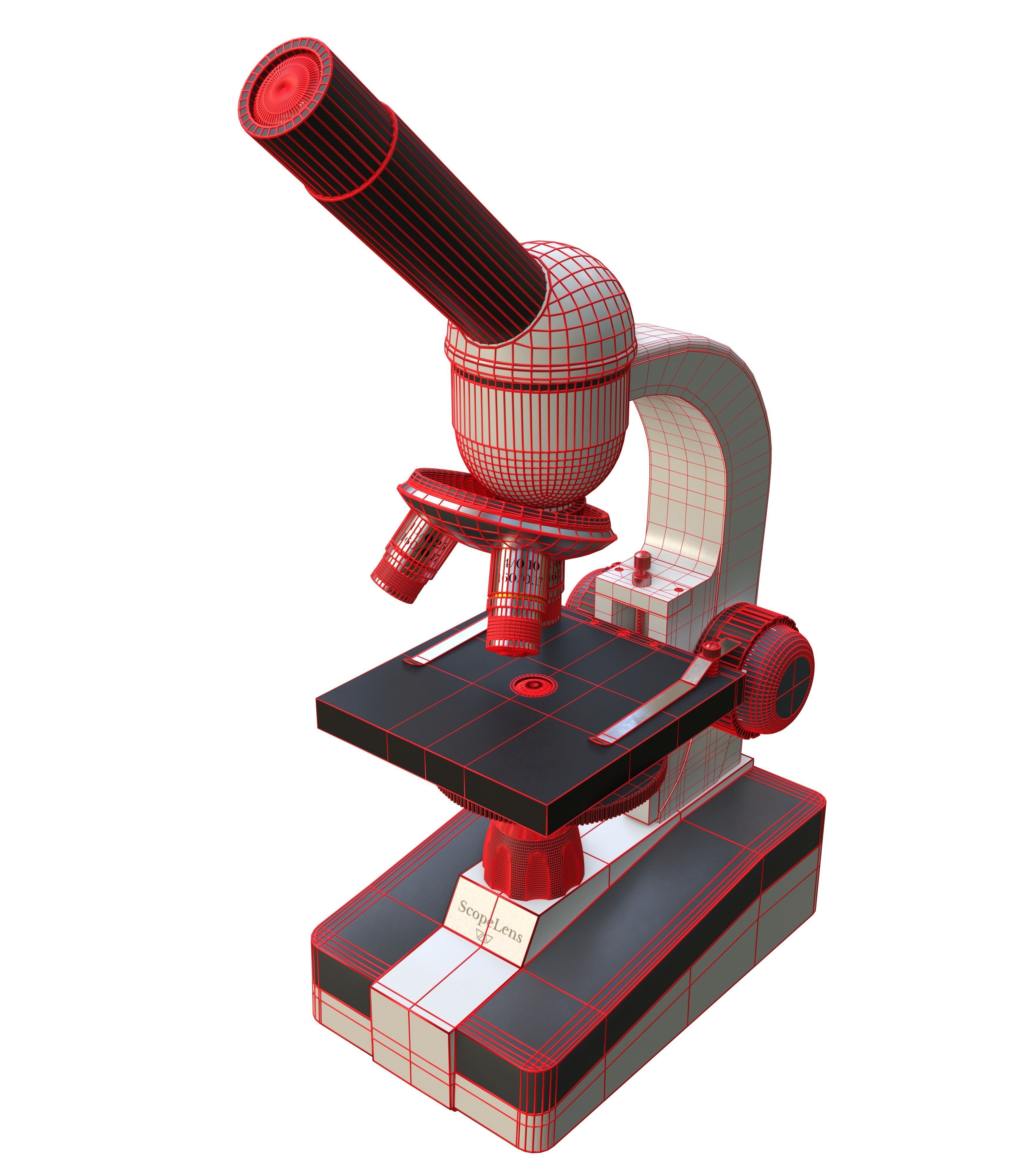 Microscope Portable - Brand New 3D model_15