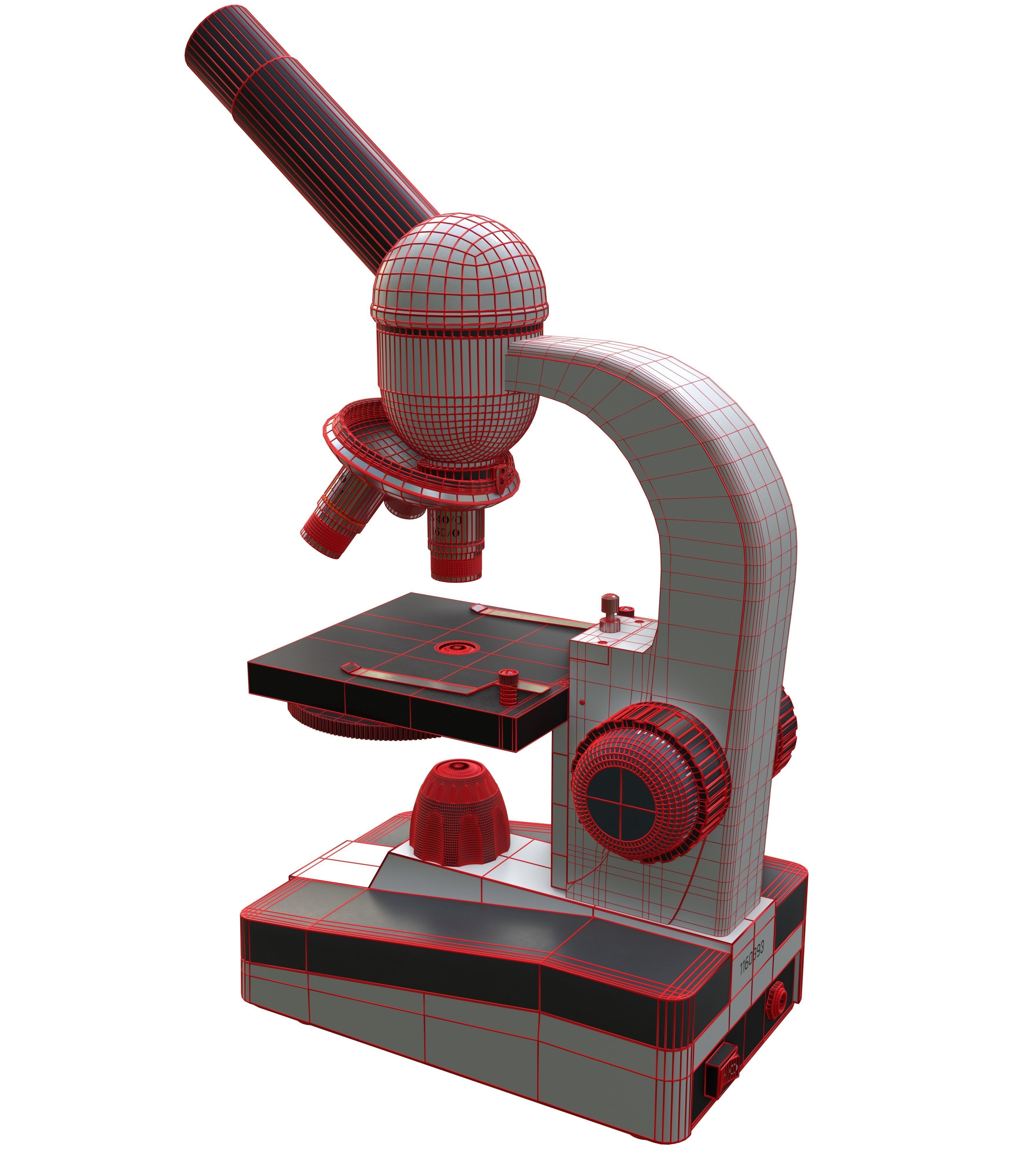 Microscope Portable - Brand New 3D model_14