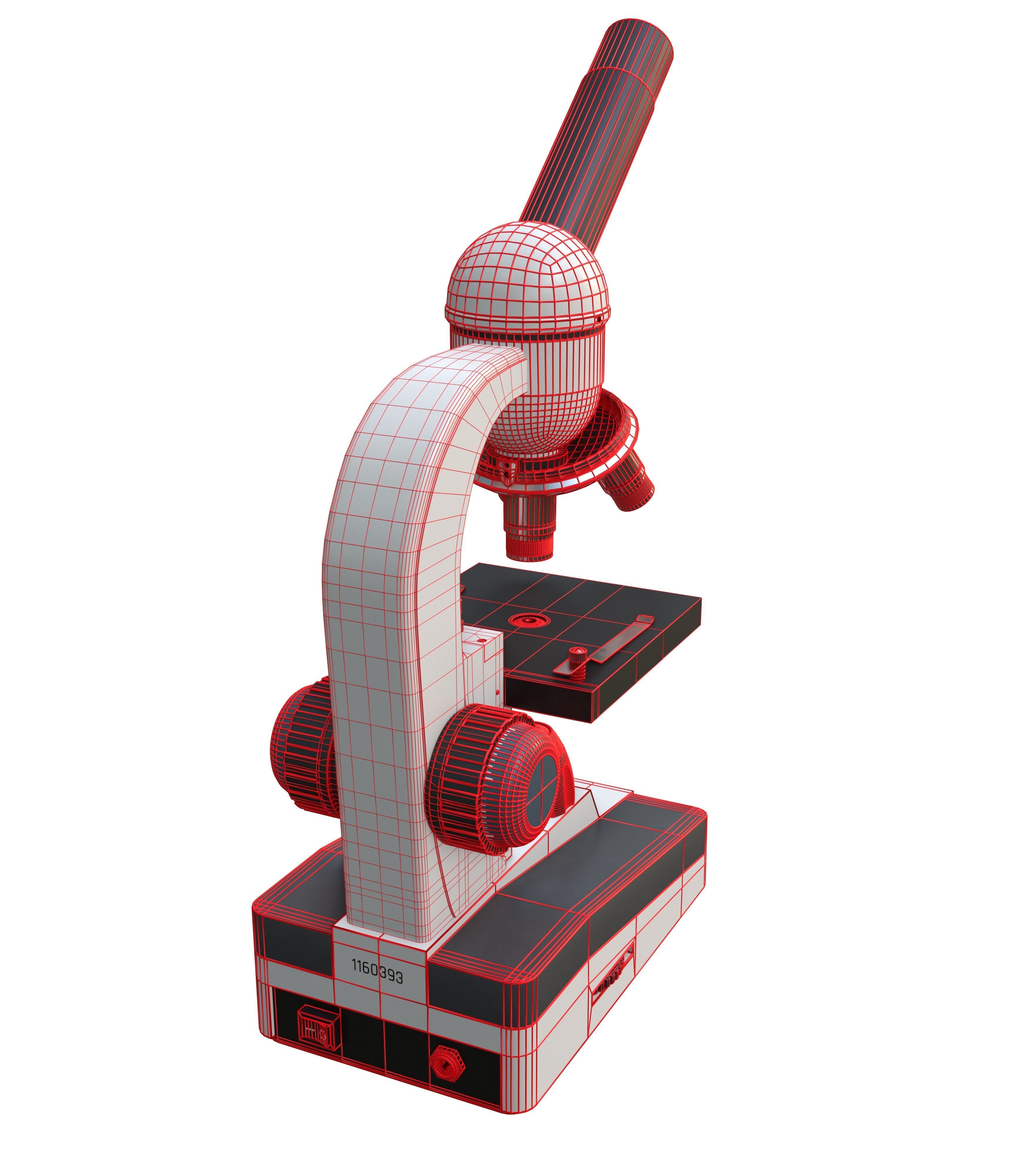 Microscope Portable - Brand New 3D model_13
