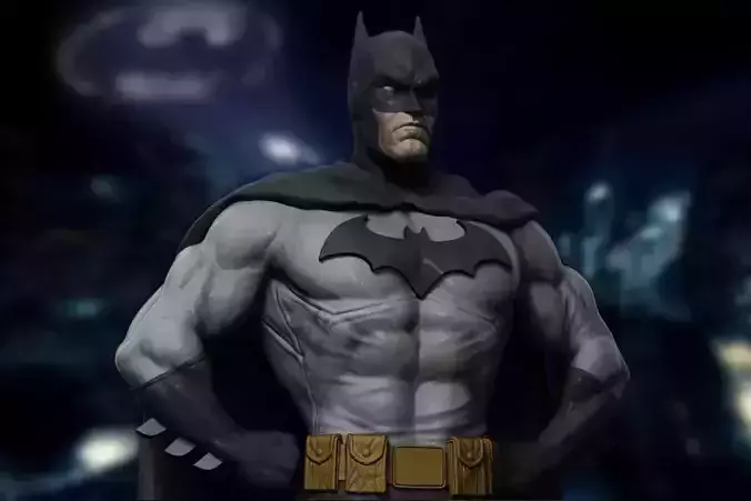 Classic Batman 02 3D print model