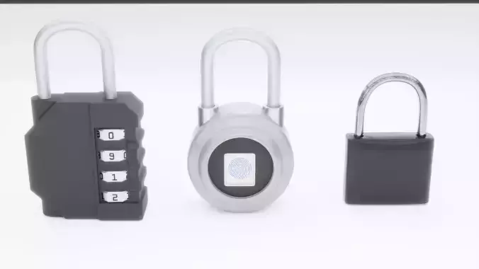 3 Sets of Padlocks 