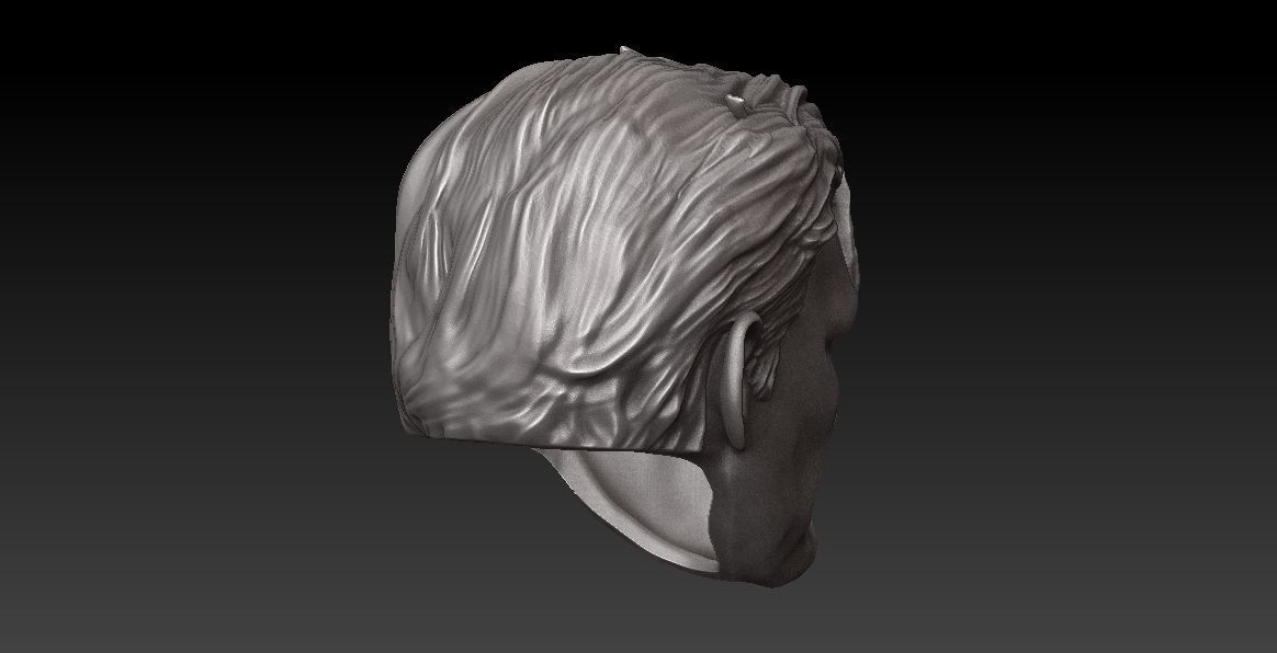 ONE12 SCALE HEAD - PUNISHER COMIC VER 3D print model_10