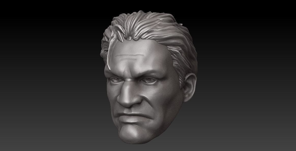 ONE12 SCALE HEAD - PUNISHER COMIC VER 3D print model_6