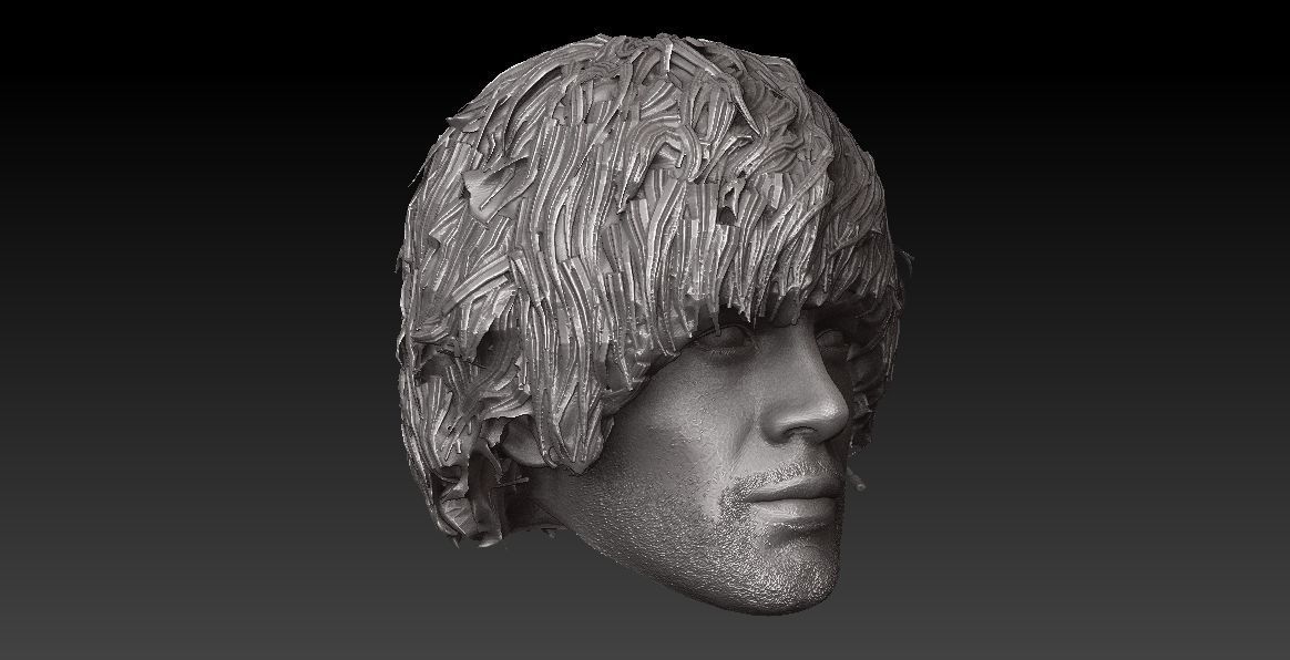 ONE6 SCALE HEAD - CARLOS OLIVEIRA - RESIDENT EVIL 3 REMAKE VER 3D print model_10