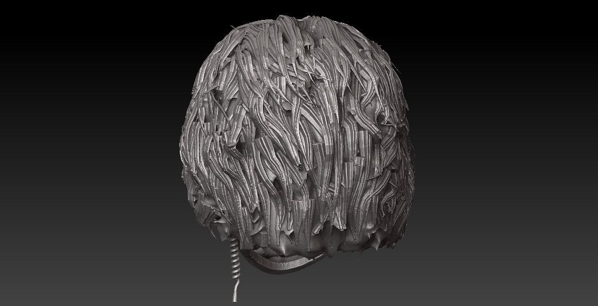 ONE6 SCALE HEAD - CARLOS OLIVEIRA - RESIDENT EVIL 3 REMAKE VER 3D print model_7