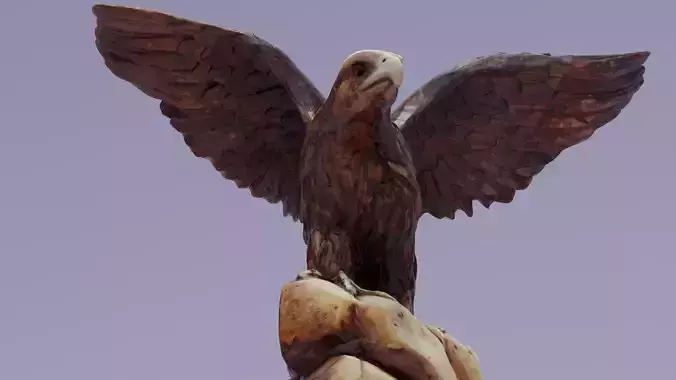 Eagle statuette 