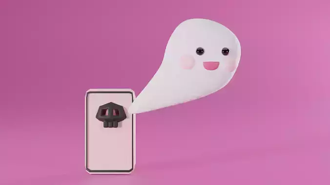 Halloween Ghost 3D model